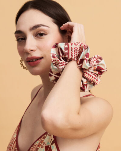 INDIANA SCRUNCHIE